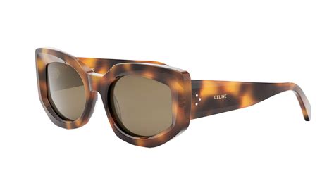 Sunglasses CELINE 3 Dots CL40277I 53E Tortoise 54